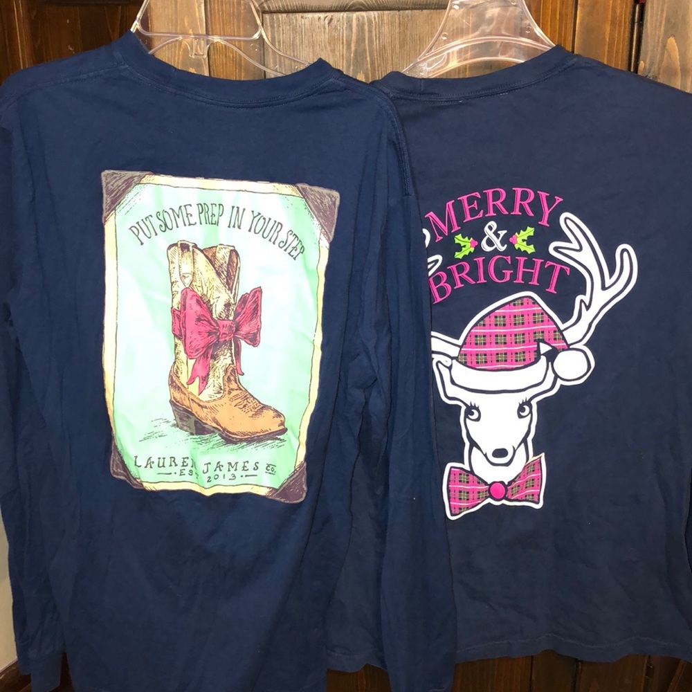Jadelynnbrooke and Lauren James tees